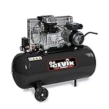 CEVIK CA-AB100/2M - Compresor CEVIK de correas con ruedas y fijos 230V - 2HP - 100Lt. - 10 bares - 250 LT./ min.