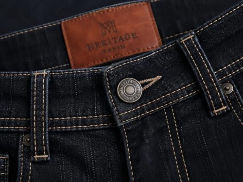Buy Men's Dark Wash Bell Bottom Flare Jeans (Size 30) - Image 6