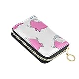 Touche de style magique : conçu avec des imprimés d'animaux amusants et des thèmes colorés, le petit porte-monnaie est le mélange approprié d'utilité et de plaisir visuel dans un porte-cartes compact en cuir