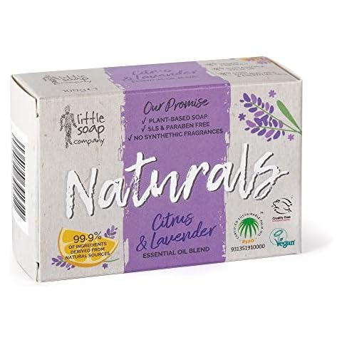 Jabón en barra Little Soap Company Naturals Range Cover