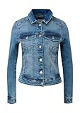 Details: Teilungsnähte QS Damen 2141312 Jeansjacke, 56Z2, XS