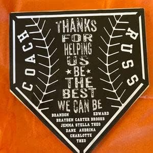 Miniatura 6 de Placa de madera inacabada para el hogar, silueta de base de béisbol, sóftbol, diseño artesanal de hasta 24 pulgadas, 10 pulgadas  18 pulgadas