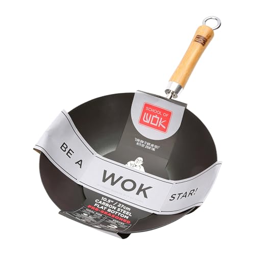 School of Wok Wok de Acero 27 cm