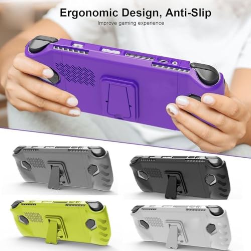 Coque de protection antichoc avant + arrière pour console de jeu Rogally - Accessoires avec – vue 3