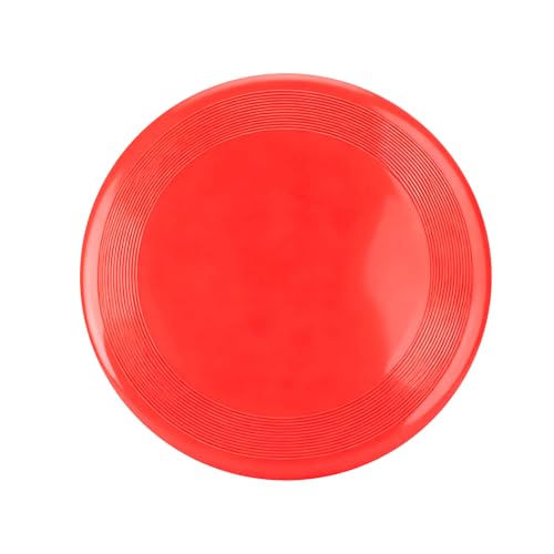 leruiyezs Frisbee Chien,Rouge,Caoutchouc Naturel,Résistant,Anti-Morsure,Léger,Et Flexible,Conçu pour Chiens De Petite Et Moyenne Taille,Adapté pour Jeux De Lancer-Rapporter,Freesbee pour Chien