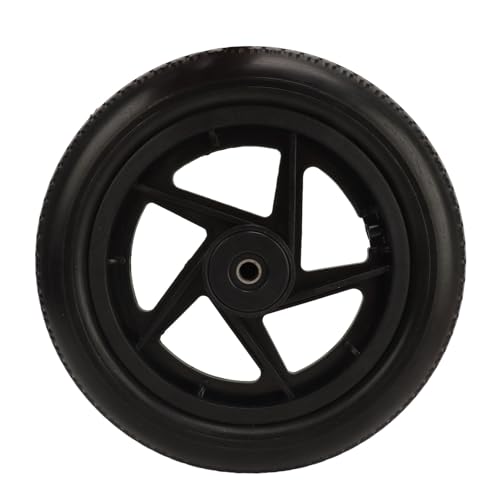 Rodas para Cortador de Grama de 12 Polegadas, Conjunto de Rodas para Cadeira de Rodas Antiderrapante