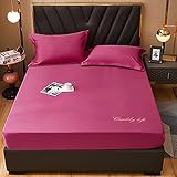 Personaliza tu colchón: material suave, liso y cómodo. Personaliza tu ropa de cama con una sábana bajera ajustable. Te encantará deslizarte debajo de tu edredón.