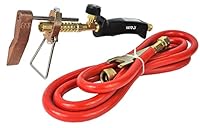 Lötkolben Set - Lötlampe - Dachrinnen Lötset - Schweißbrenner - Lötzubehör Dachdeckerarbeiten Gasbrenner - Verarbeitung von Zink Kupfer Edelstahl 22-607