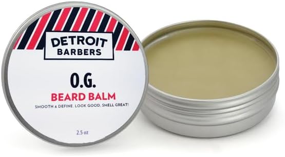 All-in-One Beard Balm for Men - O.G. - Premium Natural Ingredients For A Healthy-Looking Beard - Soothing & Conditioning - Moisturizes Skin & Hair - 2.5oz (Pack of 1)