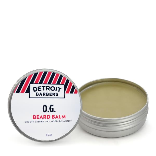 All-in-One Beard Balm for Men - O.G. - Premium Natural Ingredients For A Healthy-Looking Beard - Soothing & Conditioning - Moisturizes Skin & Hair - 2.5oz (Pack of 1)