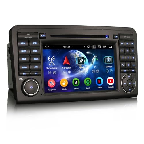 ✪【Compatibilità】Questa autoradio GPS è adatta a Mercedes-Benz ML-Class W164 2005-2012 (ML300/ML350/ML450/ML500); Mercedes-Benz GL-Class X164 2005-2012 (GL320/GL350/GL450/GL500). Nota importante】: Si prega di leggere qui le dimensioni del pannello di 270mm (larghezza superiore)*140mm (altezza)*258mm (larghezza inferiore) e confrontarlo con il cruscotto o il lettore multimediale originale prima di vietare per evitare errori.