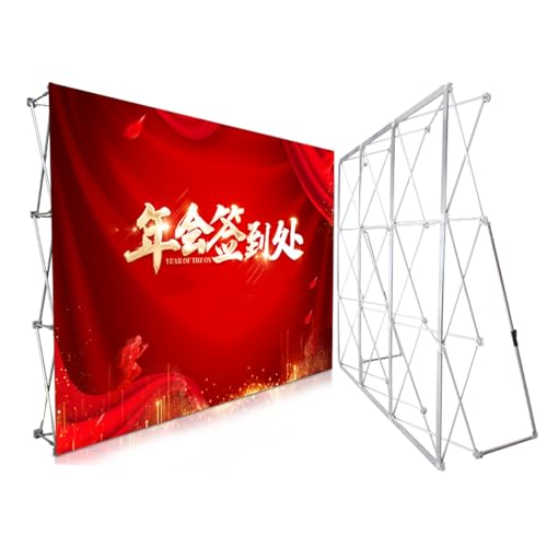 Cadre en X en aluminium pour votre décoration d'anniversaire et grand événement de 3m