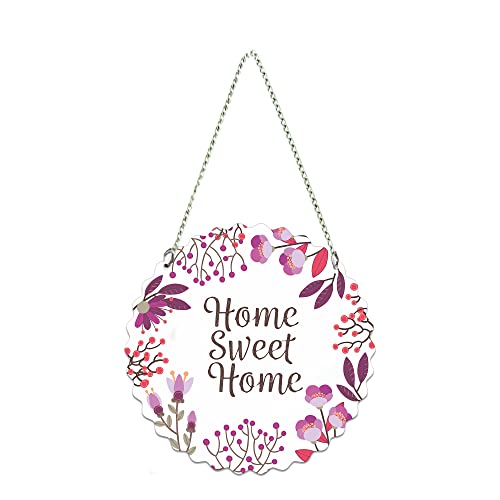 Image of Artvibes Home Sweet Home Quote Wall Hanger for Home|Office| Wall Decoration (WH 5509NN)( Multi 9)