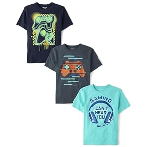 The Children’s Place Boys The Children’s Place Boys Short Sleeve Graphic T- Shirt 3-Pack