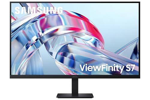 Image of Samsung 32 inch 4K UHD Monitor|4K 3840 x 2160|HDR 10|SRGB 99%|1.07 Billion Colors|Wide Viewing Angle|Ports-HDMI,DP,Headphone|PIP|PBP|Eye Saver Mode|LS32H700EAWXXL |Black