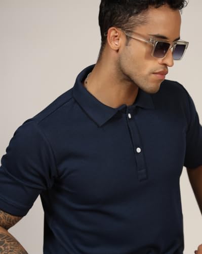 Image of Leriya Fashion T Shirt for Men || Men T-Shirt || Men Polo T-Shirt || Men Plain T-Shirt || V-Neck Collar Tshirt