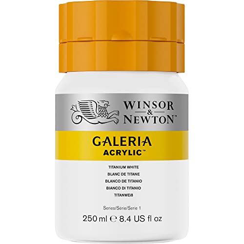 Image of Winsor & Newton Galeria Acrylic Color Tube, 250ml, Titanium White