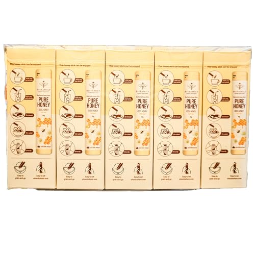 BeeFamily - Honey Stick Puro 500g Multi Pack miniatura 6