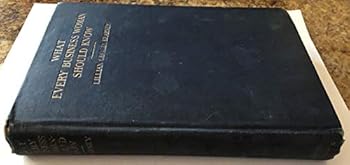 Hardcover What Every Business Woman Should Know Book