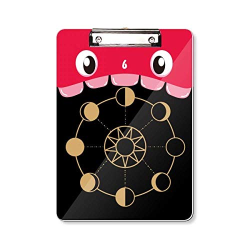 Porte-bloc A4 Sun Moon totem pour organiser vos notes quotidiennes