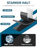 Emitever Doppelseitiges Klebeband Extra Starkes, 6311 Multifunktionales Montageklebeband Klebestreifen im Außen und Innenbereich (3 m*10 mm*1.1 mm) – Ansicht 3