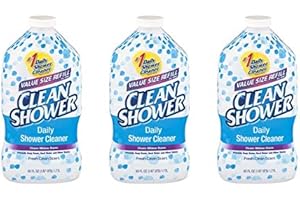 3-Pack Clean Shower Refill 60 fl. oz.: Top-Rated Soap Scum Remover