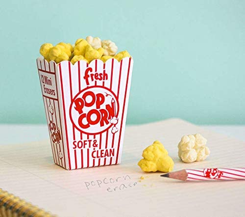 Image of R&H Designer Erasers (Popcorn 2 TUBS)