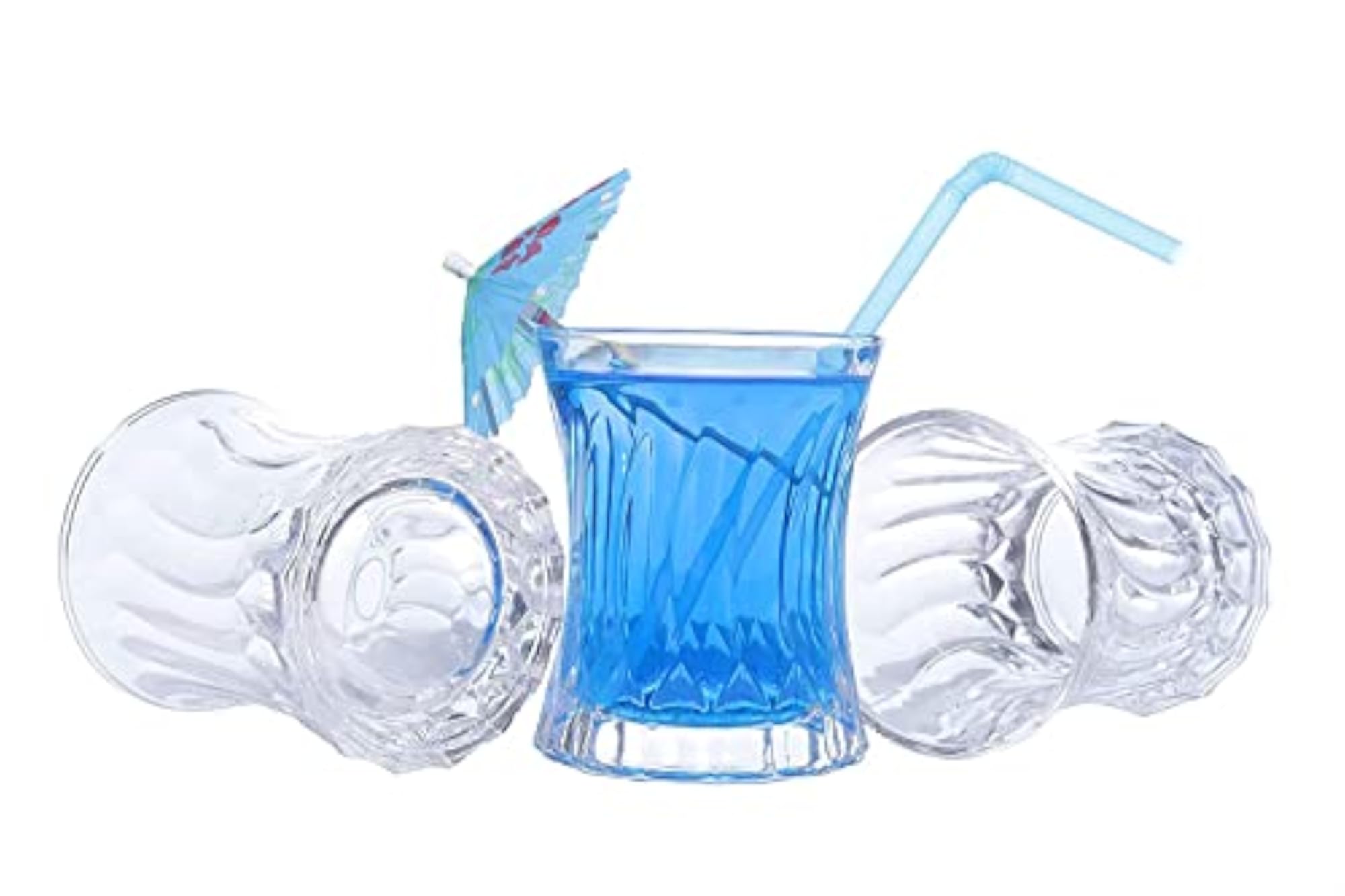 Fancy Crystal Whiskey Glasses 210 ml Bar Glass