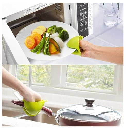 Image of Air Fryer Accessories Combo Kit - Silicone Air Fryer Liners Set, 200ml Oil Spray Bottle, Silicone Brush, Spatula & Heat Resistant Grip | Reusable Non-Stick Air Fryer Kitchen Tools (11 pcs)
