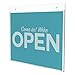 Deflecto Classic Image Wall Mount Sign Holder, Single-Sided, Horizontal, 11