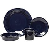 geschirr kobaltblau mit goldrand (4) 18,4 cm Salat-/Dessertteller
