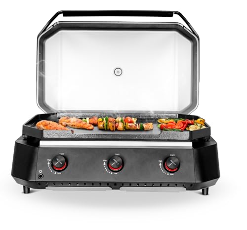 Cozze® plancha 900 z pokrywką i 3 palnikami 9,6 kW