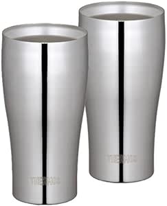 THERMOS 真空断熱タンブラーセット 400ml ステンレスミラー JCY-400GP1 SM