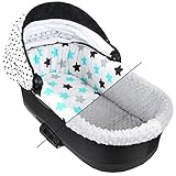 Die Doppelseitige Einlage und Matratze bietet Ihnen 4 Verwendungskombinationen, gestalten Sie Ihre Babywanne selbst nach Ihrem Geschmack.