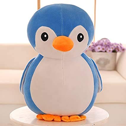 TOYSLY Penguin Soft Toys for Kids Soft Cute Plush Animal Toys Blue Color-image-23