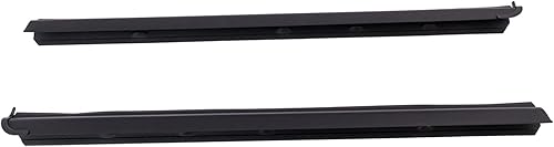 Par de sellos de burlete de moldura para ventana exterior delantera compatible con camioneta Ranger