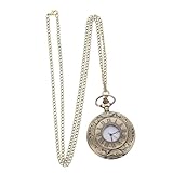 Montre de poche décorative - fabriquée à partir de matériaux robustes en alliage de zinc, cette montre ne se déforme ou ne se casse facilement, supporte une utilisation prolongée, montre de poche vintage pour homme