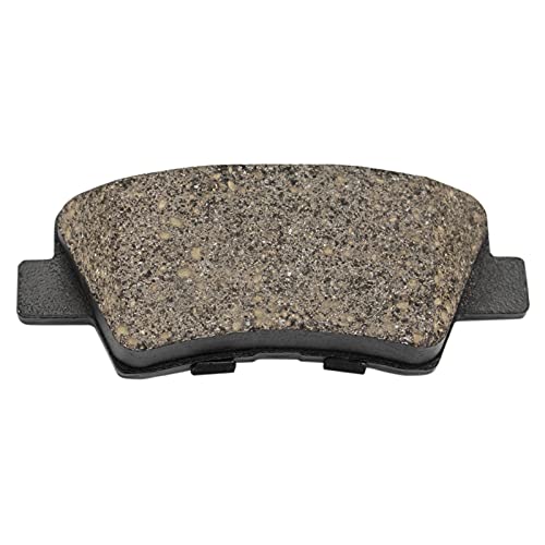 Image of TRQ Rear Brake Pad and Rotor Set Ceramic Coated Rotors Compatible with 2017-2020 Hyundai Elantra 2020-2022 Venue 2020-2022 Kia Soul
