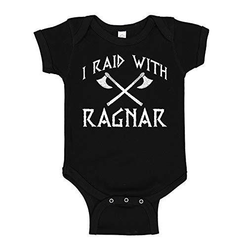 Image of I Raid with Ragnar Viking Baby Bodysuit/Toddler T-Shirt Clothing Gift