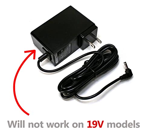 Edo Tech Ul Listed 12V Compatible Ac Wall Charger For Gateway Gwtn116-1 Gwtc116-1 Gwtc116-2 Gwtn116-3 Gwtn141-1 Gwtn141-5 Gwtn156-11 Gwtn133-1 Gwnc21524 Laptop #TOP6