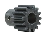 Martin S2011BS 5/16 Spur Gear, 14.5° Pressure Angle, High Carbon Steel, Inch, 20 Pitch, 5/16