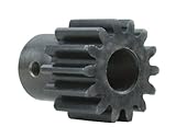 Martin S1218 Spur Gear, 14.5° Pressure Angle, High Carbon Steel, Inch, 12 Pitch, 5/8' Bore, 1.667' OD, 0.750' Face Width, 18 Teeth