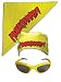 Hulk Hogan Hulkamania Bandana Sunglasses Costume -Yellow-Yellow