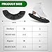 HMDZMR Ice Skate Guards Hockey Blade Protector Ice Skate Covers Ice Skating Accessories for Ice Skating, Figure Skates, Hockey (Black, L)