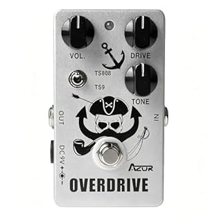 Unlock the full potential of your guitar with the AZOR Vintage Overdrive Pedal, featuring the classic TS808 or TS9 switch for the ultimate vintage sound. This premium pedal is designed specifically for guitarists looking to add a touch of retro flair...