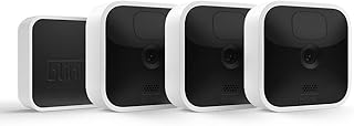 Blink Indoor | Wireless, HD security camera with two-year battery life, motion detection, two-way audio, Alexa enabled, Blink Subscription Plan Free Trial | 3-Camera System