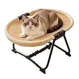 Cama elevada para perro, portátil, plegable, lavable, antideslizante, 22.44 x 16.14 x 10.23 pulgadas, camas elevadas para perros, para gatos, , cachorros, exteriores, camping, viajes, descanso