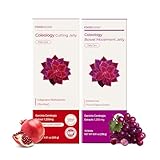FOODOLOGY Garcinia Twin Jelly: Cutting & Bowel Movement Jelly, Dietary Fiber Supplement for Weight Loss, Balanced Diet and Gut Heath, Debloating, Easy-to-go