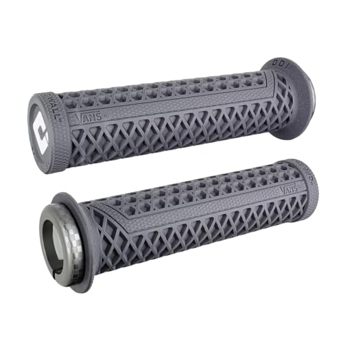 ODI Vans V2.1 MTB LockOn Grips Lock On Grey w/Checker Clamp 130mm