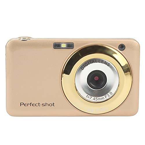 Appareil photo numérique 2,7 pouces or, cadeau idéal pour les jeunes